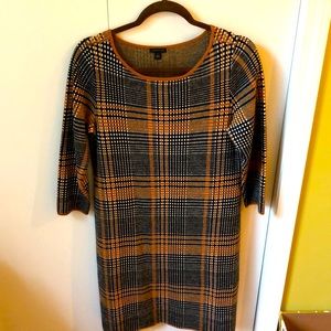 Ann Taylor Sweater Dress cozy & professional